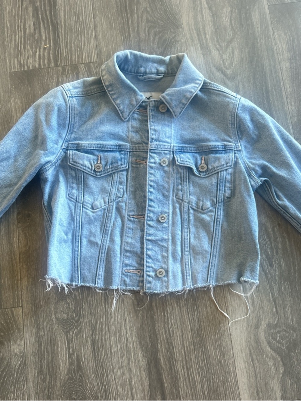 Hollister Light Blue Denim Jacket